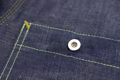 Indigo Linen/ Cotton Blend Workshirt 2023