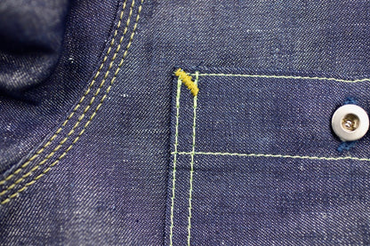Indigo Linen/ Cotton Blend Workshirt 2023