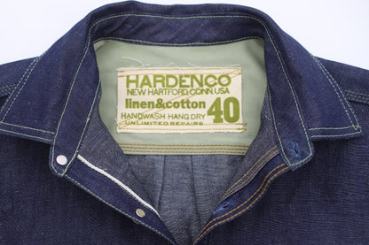 Indigo Linen/ Cotton Blend Workshirt 2023